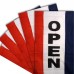 Open Vertical 3' x 5' Polyester Flag - 5 Pack